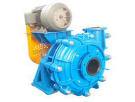 Rubber lined corrosion-resistance slurry pump